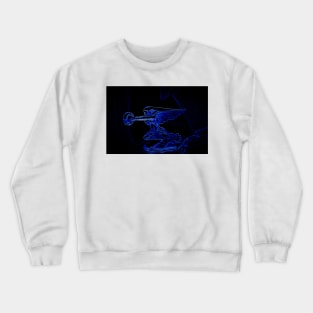 Neon Hood Ornament Crewneck Sweatshirt